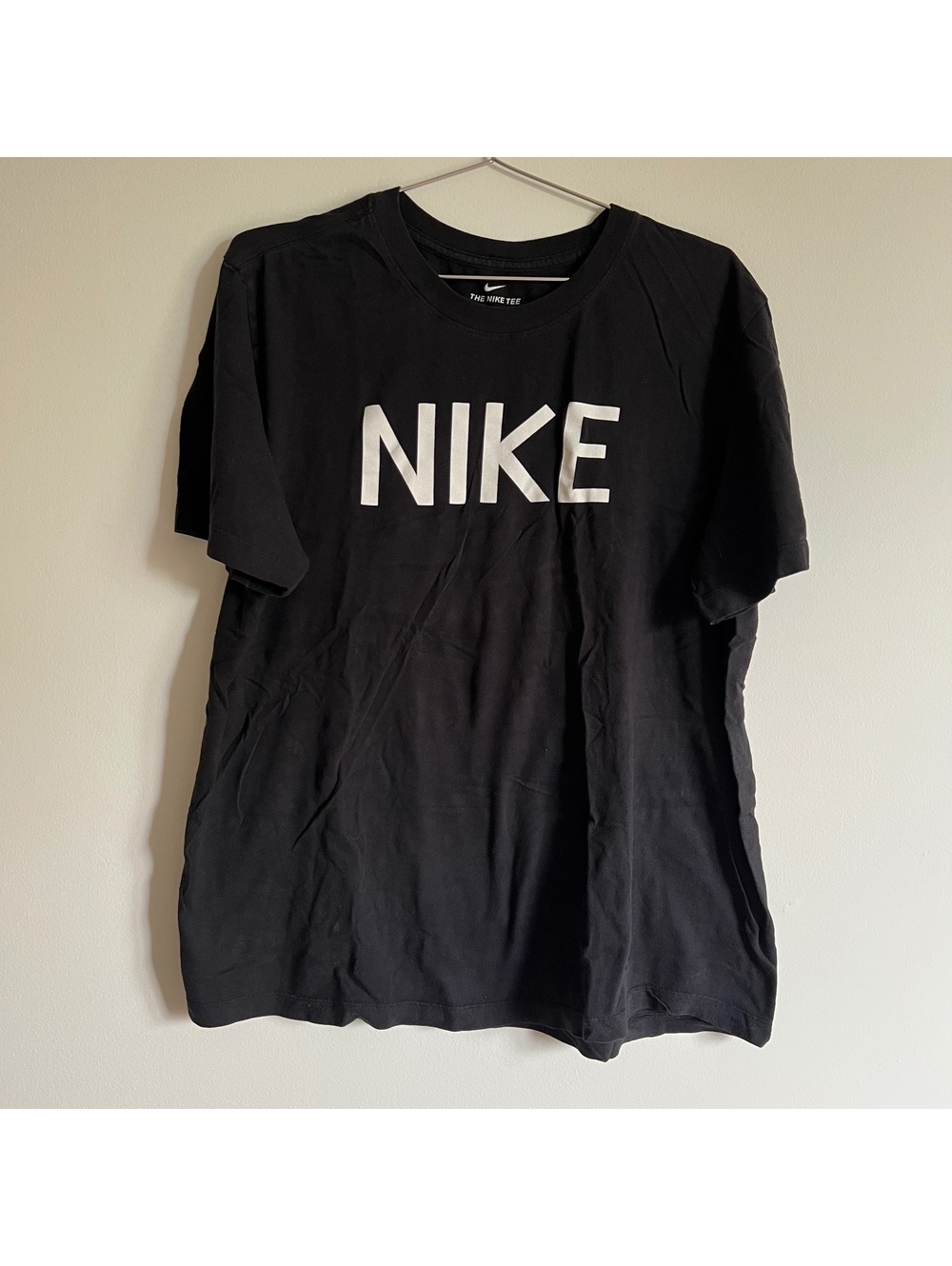 Nike The Nike Tee Black Graphic T-Shirt XL
